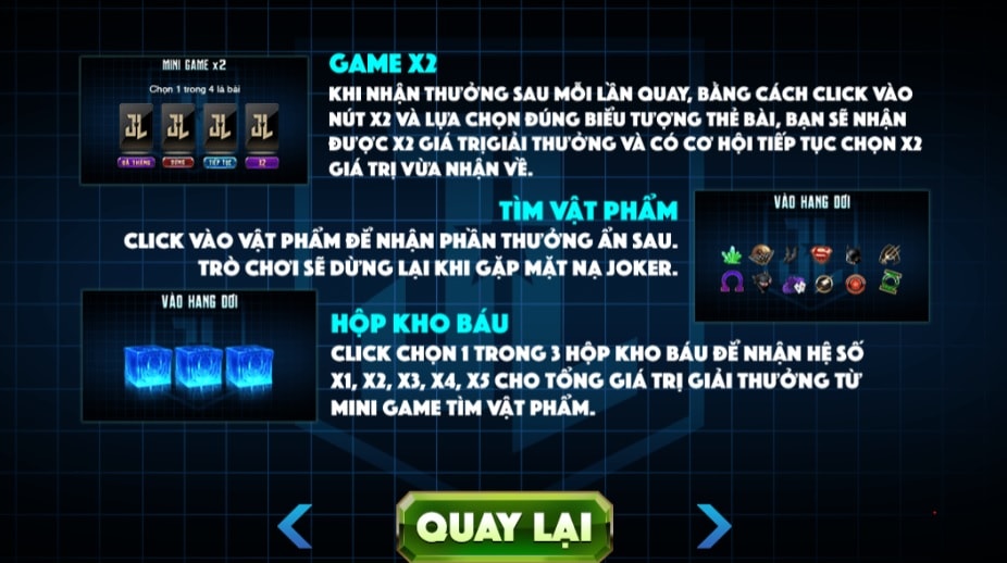 Nổ hũ Justice League nhà cái Rik88 - Khám Phá Thế Giới Game Hấp Dẫn Giới thiệu nổ hũ justice league nhà cái Rik88