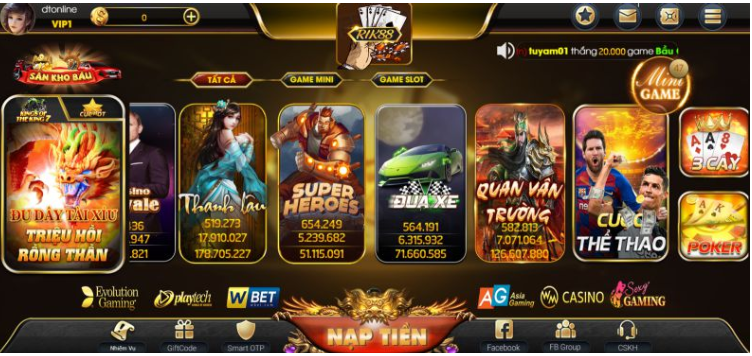 Lưu ý khi tạo tài khoản Rik88