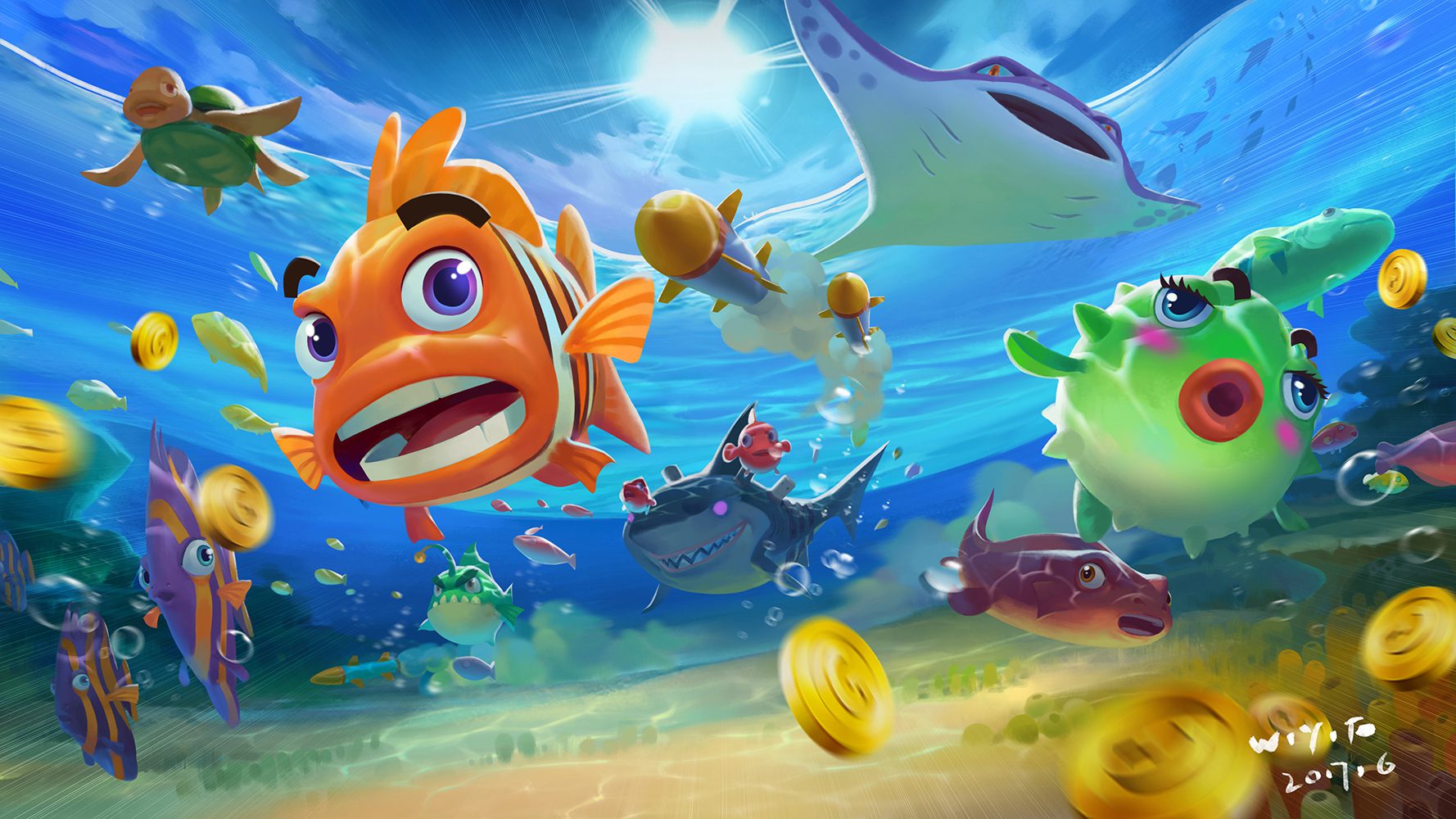 Tính năng nổi bật trong game bắn cá vàng nhà cái Rik88